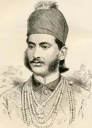 Mahbub Ali Khan, Asaf Jah VI, aus 